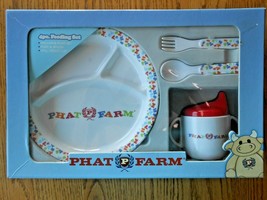 PHAT FARM PHAT FASHIONS 4 piece melamine baby feeding set - $29.99