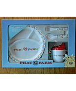 PHAT FARM PHAT FASHIONS 4 piece melamine baby feeding set - £23.59 GBP