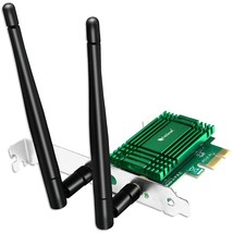 Wifi 6 Pcie Wireless Network Adapter For Windows 11, 10 64Bit, Linux Ker... - £47.68 GBP