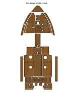 2024 Ranger VX1888 Cockpit Boat EVA Teak Deck Faux Foam Floor Mat Pad Fl... - $1,503.11 CAD
