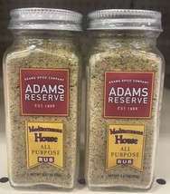 Adam’s Reserve Mediterranean All Purpose Rub. 2 Pack Bundle With Dmc Spice Spoon - £39.67 GBP