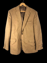 Stafford Sport Coat 44 Long 44L 100% Camel Hair Tan Light Brown Executiv... - £44.55 GBP