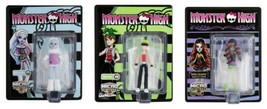 World&#39;s Smallest Monster High TV Series Micro Action Figures Set of Thre... - $20.31