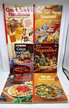 6 Sunset Books Cookbooks:Get-Away Gourmet-Grilling-Pasta-Vegetables-Wok-Handbook - £19.83 GBP
