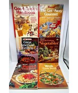 6 Sunset Books Cookbooks:Get-Away Gourmet-Grilling-Pasta-Vegetables-Wok-... - £19.71 GBP