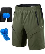 Men&#39;S Quick-Dry, Lightweight, 3D-Padded, Baggy Riding Cycling Shorts For - $44.93