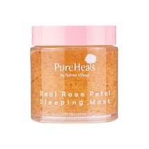 PureHeals By Nature Village Real Rose Petal Sleeping Mask 100 g 3.53 oz - $26.67