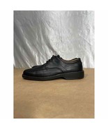 Ecco Light Black Leather Square Toe Oxford Dress Shoes Men’s 11 / 44 - £27.97 GBP