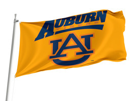 Auburn Tigers   NCAAF Flag,Size -3x5Ft / 90x150cm, Garden flags - £23.82 GBP