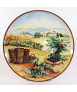 CMG CERAMICA Portugal SALAD PLATE OLIVES Hand Made C9M39 8&quot; Discontinued - €14,05 EUR