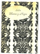 Salon Blanco Y Negro Gran Hotel Ancira Monterey Mexico Advertising Invit... - $19.78