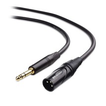 Cable Matters 6.35mm (1/4 Inch) TRS to XLR Cable 10 ft Male to Male (XLR to TRS  - £18.68 GBP