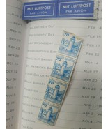Vintage Lot 1980 German Stamps Bundespost Mespelbrunn Village Mit Plane-... - $357.89 MXN
