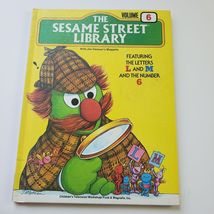 Sesame Street Library/ With Jim Henson&#39;s Muppets/ Volume 6 Hard Cover - £4.12 GBP