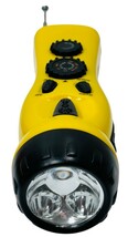 Emergency Hand Crank Radio Flashlight (USB CORD NOT INCLUDED) NEW. - $17.77