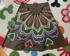 H&amp;M Flower Print Skirt, Size 6 - $15.00