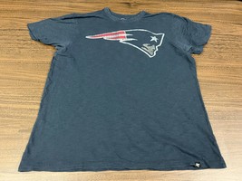 New England Patriots Men’s Blue NFL Football T-Shirt - ‘47 Brand - Large - $5.50