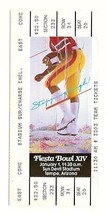 1985 Fiesta Bowl Game unused ticket UCLA Miami - £230.99 GBP