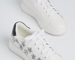 NEW Pair Rue21 Wild Diva Lounge White Glitter Star Sneaker Shoe - $9.89