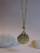 Gold necklace. 14k Yellow gold necklace with stamping American coin and Labrador - £432.09 GBP