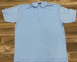 Turtleson Men’s Blue &amp; White Striped Polo Shirt Monarch Beach  Size XL - $17.09