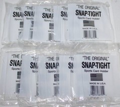 &quot;The Original&quot; Snap-Tight Rookie Gold Sports Card Holder Lot of 10 UNUSED SEALED - £9.90 GBP