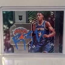 RJ Barrett Knicks Illusion Instant Impact Panini signed Card Hologram COA NBA RC - $46.56