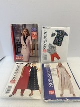 Vintage Lot of 4 Sewing Patterns 1970s-80’s See &amp; Sew 6255, B6364, 3883, 5990 - $10.29