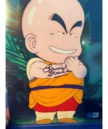 Laurie Steele Dragon Ball Krillin Autograph 8 x 10 Bam Anime W/COA Becke... - $331.53 MXN