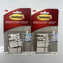Command Strips Spring, 4 Clips/5 Strips 2 Pack - £11.41 GBP