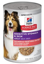 Hill&#39;s Science Diet Adult Sensitive Stomach and Skin, Salmon &amp; Vegetable... - €11,78 EUR