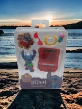 Stitch Surf And Sun Playset 2021 Small Figure Disney Just Play Toy Set - £8.35 GBP