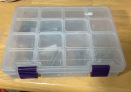 Plastic Organizer With Assorted Screws - £10.82 GBP