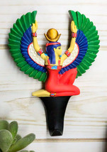 Ebros Egyptian Goddess Isis With Open Wings Wall Hook Decor Accent For Coats - £13.64 GBP