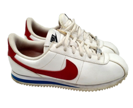 Nike Cortez Basic SL Forrest Gump White Red 904764-103 Youth Size 5.5Y Womens 7 - £31.60 GBP