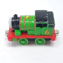 Thomas The Train Green Metal Percy Car 3&quot; #R8848 2009 Gullane - $2.96