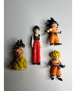 Vintage Lot Of 4 Figures 1989 Dragon Ball Z Mini Micro BS STA Goku Gohan - €25,59 EUR