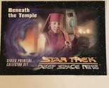 Star Trek Deep Space Nine Trading Card #9 Beneath The Temple - $1.97