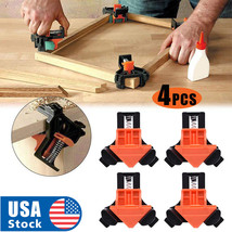 4Pcs/Set 90 Degree Right Angle Clip Clamps Corner Holders Woodworking Ha... - $21.99