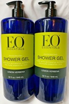 2X EO Essentials Invigorating Shower Gel Lemon Verbena 32 oz. Each - £29.84 GBP