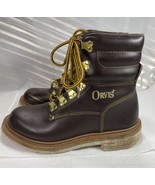 Orvis Fly Fishing Boots Woman’s 8 Brown Wading Felt Bottom Outdoor Lace ... - $26.24