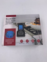 Brookstone Wireless Remote Thermometer With Timer New Grill - $25.25