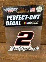 Brad Keselowski 2018 Wincraft #2 Signature Perfect Cut Decal 4x4 FREE SHIP! - $5.70