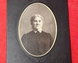 1904 OOAK Portrait Grandma Lady Photo with History on Back Antique Nebraska - $19.75