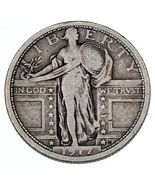 1917 Type 1 25C Standing Liberty Quarter in Very Good+ VG+ Condition - €47,42 EUR