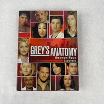 Greys Anatomy Season Four 4 Expanded DVD Set - 2008 ABC - $9.46