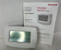 Honeywell 7-Day Programmable Thermostat, White - Model RTH7600D1030 - $19.75