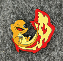 Pokemon Inspired - Charmander - Enamel Pin Badge Bag Lanyard Bacpack Purse - $126.39 MXN
