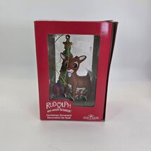 Kurt Adler Rudolph the Red-Nosed Reindeer Ornament in Box Christmas - $166.73 MXN