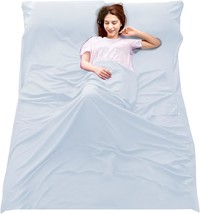 Sleeping Bag Liner Camping Travel Home Bed Sheet Lightweight Breathable ... - $32.99